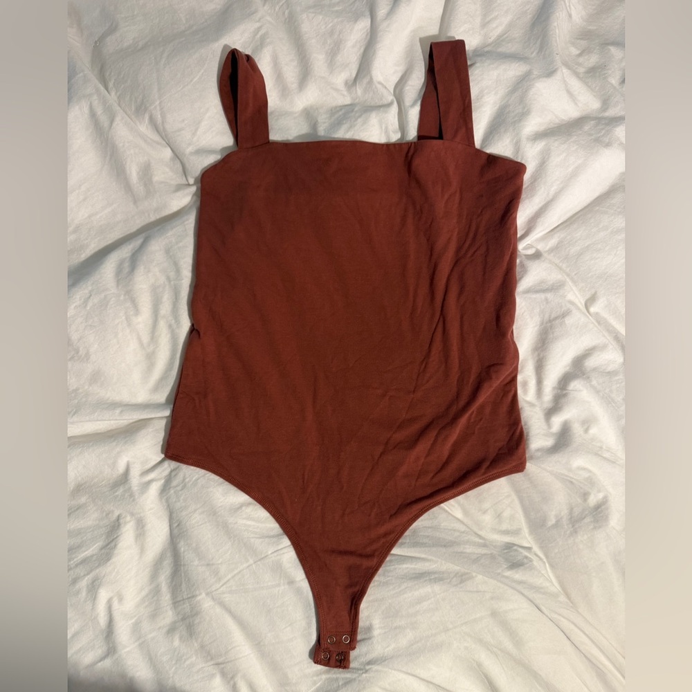Abercrombie & Fitch Rust Tank Top Bodysuit